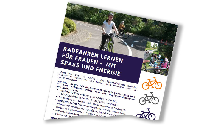 Download Flyer Frauenfahrradschule